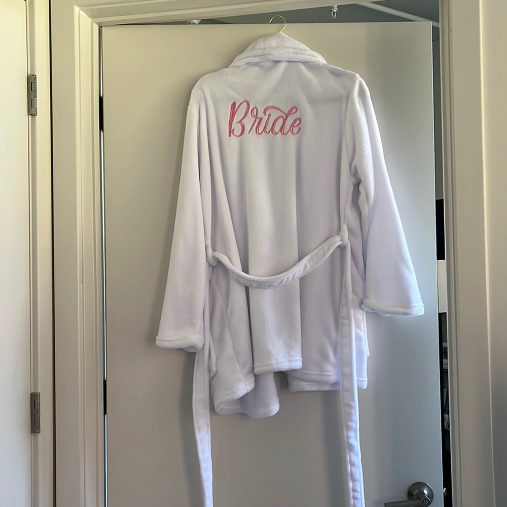 NWT Bride bathrobe